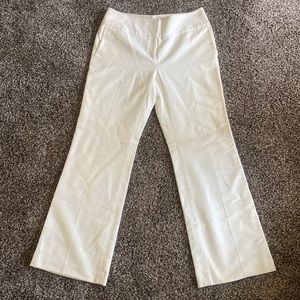 Ann Taylor OffWhite / Bone Trousers